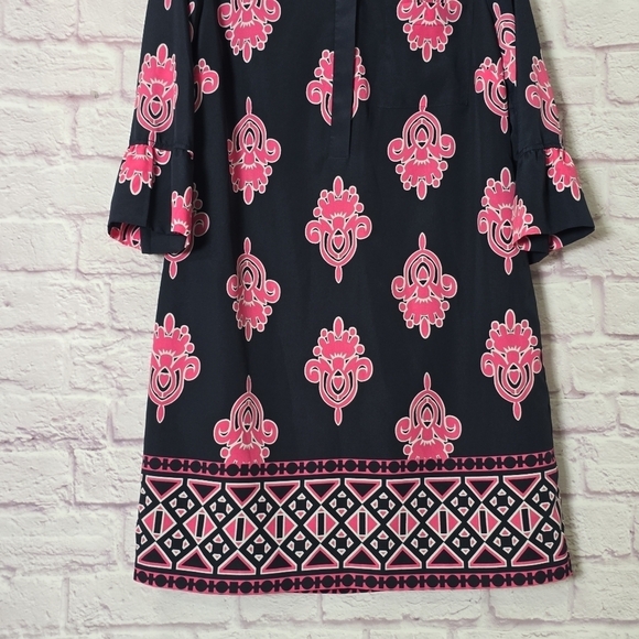 Crown & IVY Bell Sleeve Sheath Dress Size 12 - Picture 3 of 10